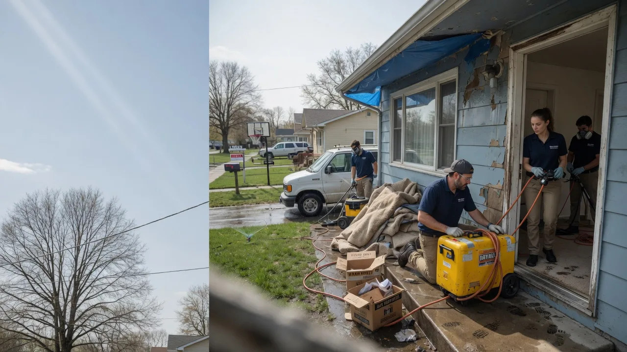 Basement Flood Cleanup in Glenville, MN near me
